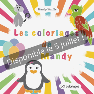 livre coloriage mandy vanille
