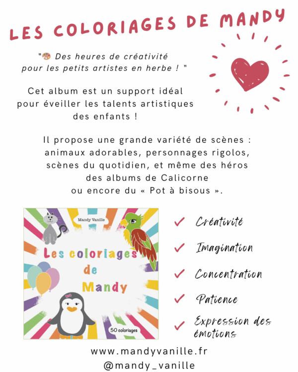 Les coloriages de Mandy – Image 4