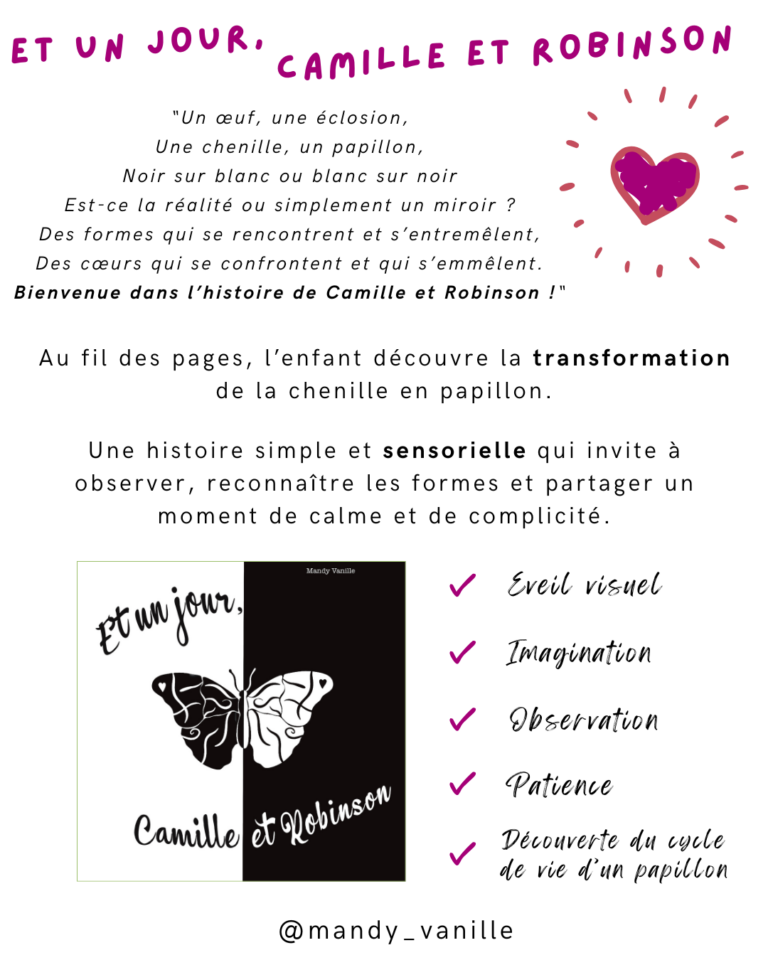 et un jour camille et robinson mandy vanille livre jeunesse auteur annecy